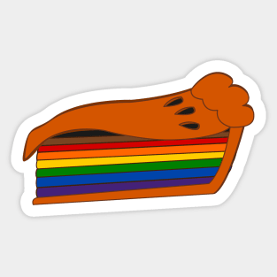 Pride Pie Sticker